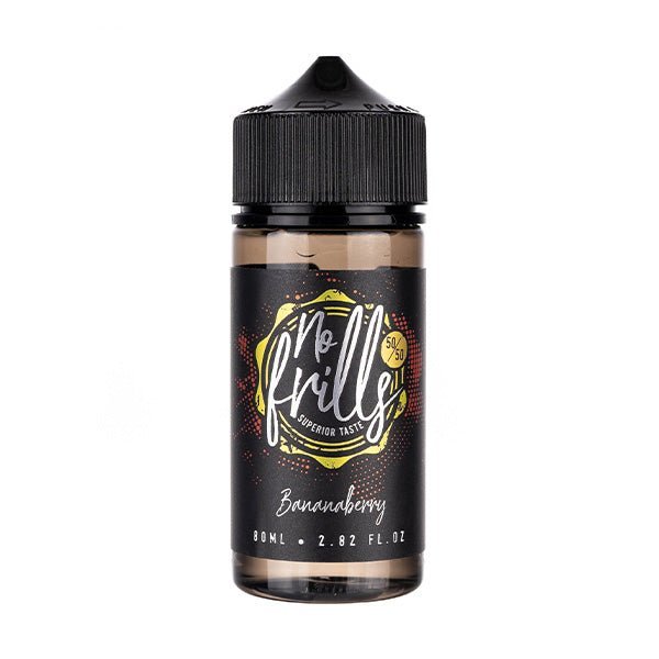 BUY 1 GET 1 FREE | Bananaberry 80ml (50/50) Shortfill E - liquid by No FrillsVAPE INDIA - Vape India