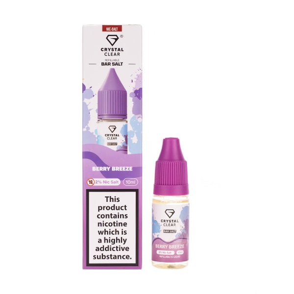 BUY 1 GET 1 FREE | Berry Breeze Nic Salt E - Liquid by Crystal ClearVAPE INDIA - Vape India
