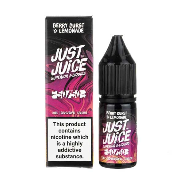 BUY 1 GET 1 FREE | Berry Burst & Lemonade 50/50 E - Liquid by Just JuiceVAPE INDIA - Vape India