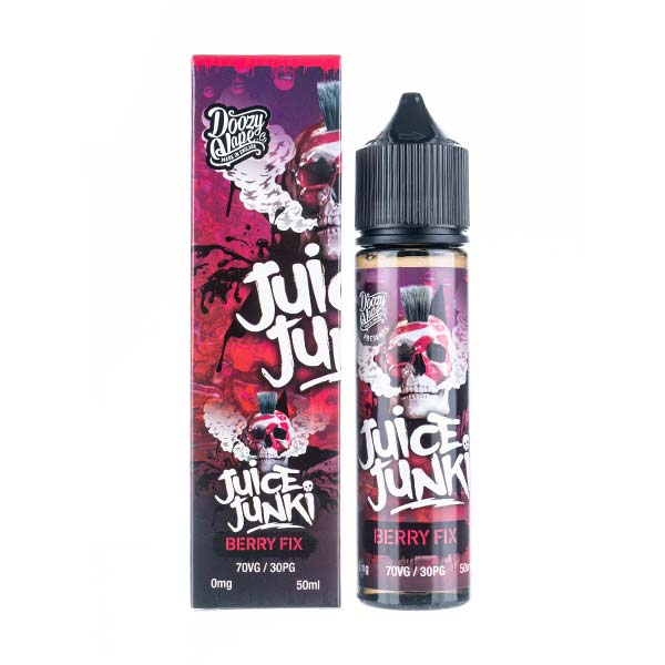 BUY 1 GET 1 FREE | Berry Fix 50ml Shortfill E - Liquid by Juice JunkiVAPE INDIA - Vape India