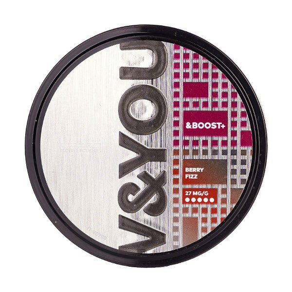 BUY 1 GET 1 FREE | Berry Fizz &Boost+ Nicotine Pouches by V&YOUVAPE INDIA - Vape India