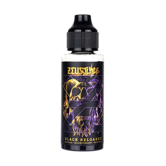 BUY 1 GET 1 FREE | Black Reloaded 100ml Shortfill E - Liquid by Zeus JuiceVAPE INDIA - Vape India