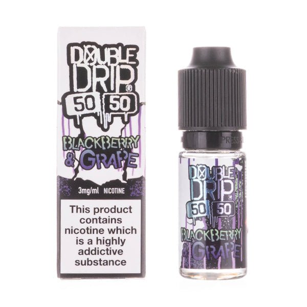 BUY 1 GET 1 FREE | Blackberry & Grape 50 - 50 E - Liquid by Double DripVAPE INDIA - Vape India