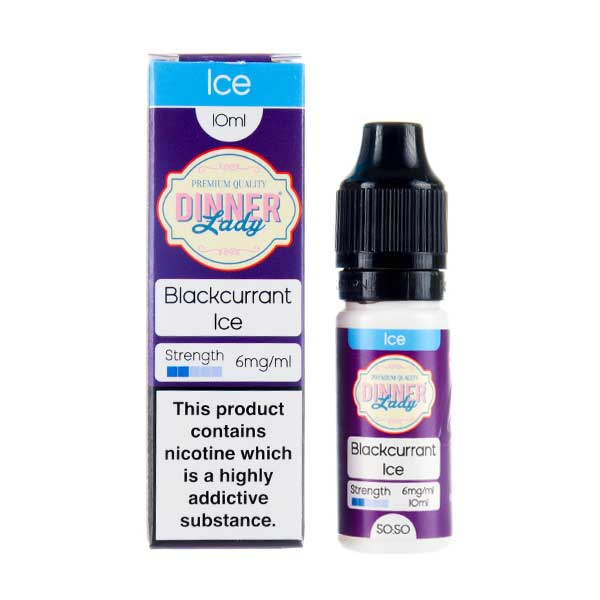 BUY 1 GET 1 FREE | Blackcurrant Ice 50/50 E - Liquid by Dinner LadyVAPE INDIA - Vape India