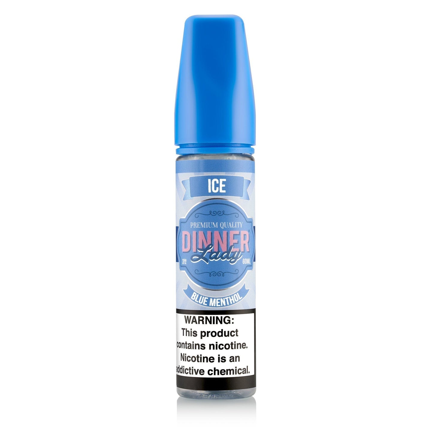 BUY 1 GET 1 FREE | Blue Menthol - Dinner Lady | 60ML Vape Juice | 3MG, 6MG | Vape India - Vape India