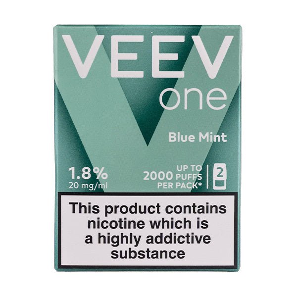 BUY 1 GET 1 FREE | Blue Mint Veev One Prefilled Pods by VeevVAPE INDIA - Vape India