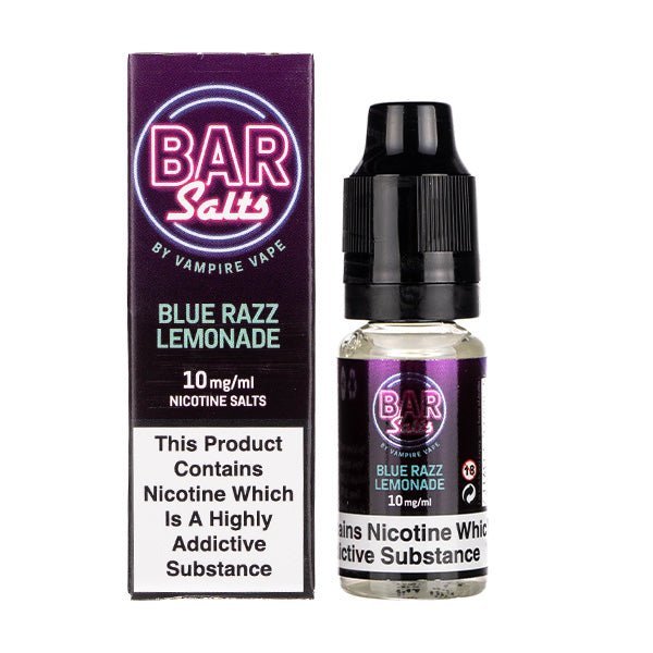 BUY 1 GET 1 FREE | Blue Razz Lemonade Nic Salt E - Liquid by Vampire Vape Bar SaltsVAPE INDIA - Vape India