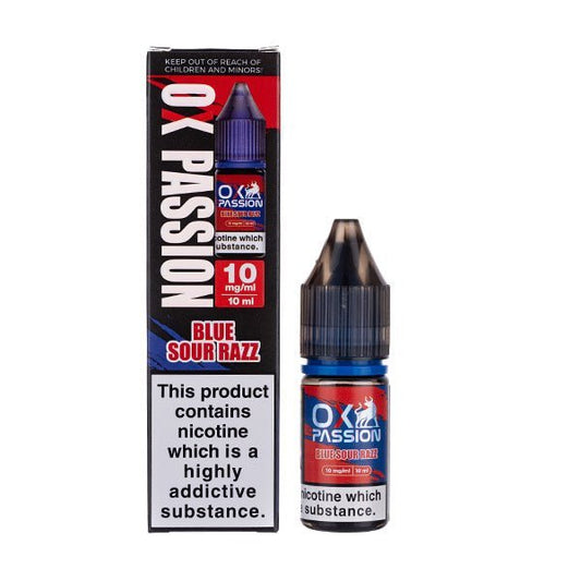 BUY 1 GET 1 FREE | Blue Sour Razz Nic Salt E - Liquid by Oxva Ox PassionVAPE INDIA - Vape India