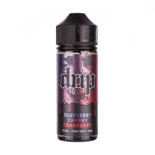 BUY 1 GET 1 FREE | Blueberry Cherry Cranberry 100ml Shortfill E - Liquid by DripVAPE INDIA - Vape India