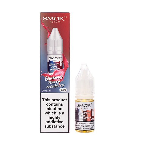 BUY 1 GET 1 FREE | Blueberry Cherry Cranberry Nic Salt E - Liquid by SMOKVAPE INDIA - Vape India