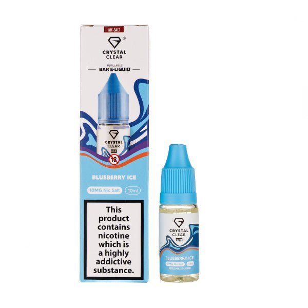 BUY 1 GET 1 FREE | Blueberry Ice Nic Salt E - Liquid by Crystal ClearVAPE INDIA - Vape India