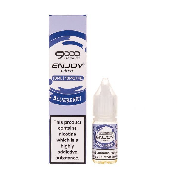 BUY 1 GET 1 FREE | Blueberry Nic Salt E - Liquid by Enjoy Ultra 9000VAPE INDIA - Vape India
