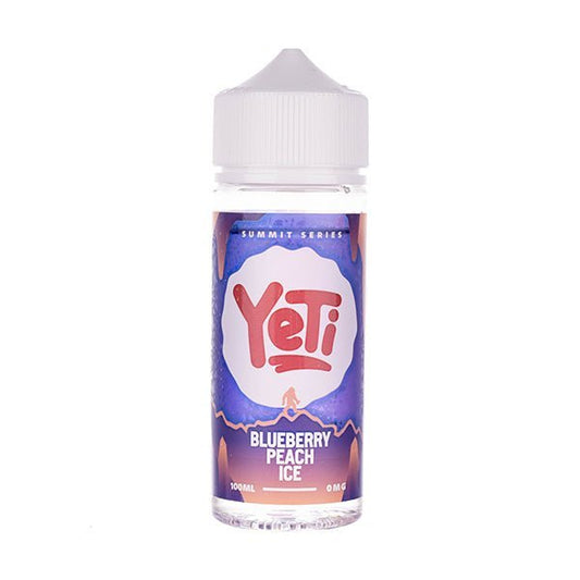 BUY 1 GET 1 FREE | Blueberry Peach Ice 100ml Shortfill E - Liquid by Yeti SummitVAPE INDIA - Vape India