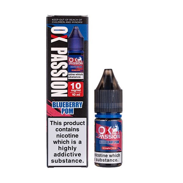 BUY 1 GET 1 FREE | Blueberry Pom Nic Salt E - Liquid by Oxva Ox PassionVAPE INDIA - Vape India