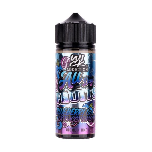 BUY 1 GET 1 FREE | Blueberry Pomegranate 100ml Shortfill E - Liquid by Wick AddictionVAPE INDIA - Vape India