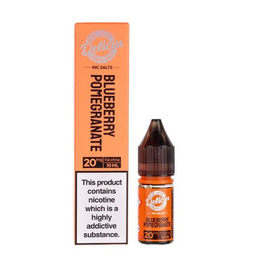 BUY 1 GET 1 FREE | Blueberry Pomegranate Nic Salt E - Liquid by Vaporesso DeliciuVAPE INDIA - Vape India