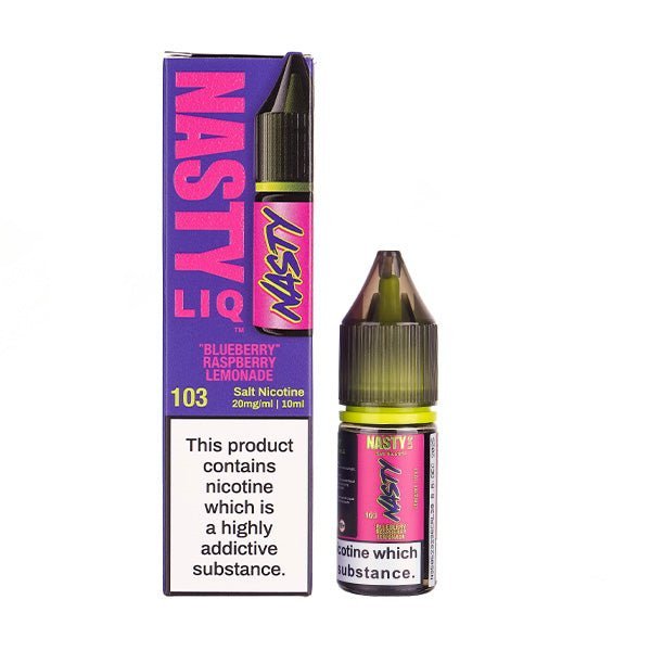 BUY 1 GET 1 FREE | Blueberry Raspberry Lemonade Nic Salt E - Liquid by Nasty LiqVAPE INDIA - Vape India