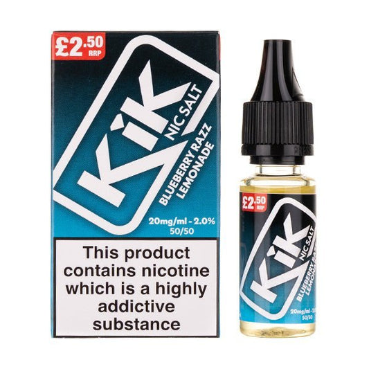 BUY 1 GET 1 FREE | Blueberry Razz Lemonade Nic Salt E - Liquid by KikVAPE INDIA - Vape India