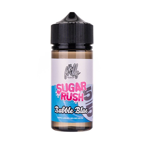 BUY 1 GET 1 FREE | Bubble Blue 80ml (50/50) Shortfill by No Frills Sugar RushVAPE INDIA - Vape India