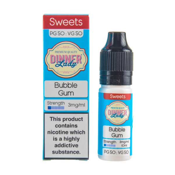 BUY 1 GET 1 FREE | Bubblegum 50/50 E - Liquid by Dinner LadyVAPE INDIA - Vape India
