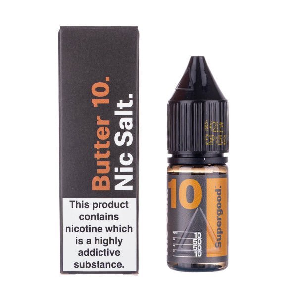 BUY 1 GET 1 FREE | Butter 10 Nic Salt E - Liquid by SupergoodVAPE INDIA - Vape India