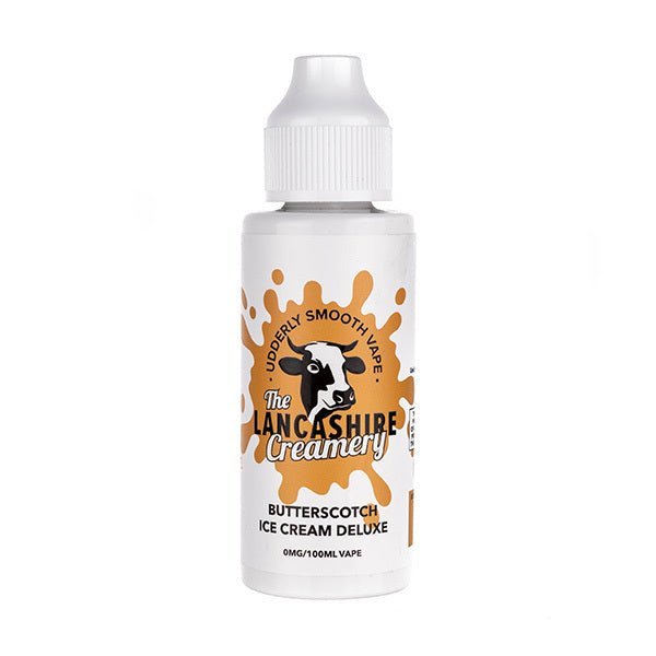 BUY 1 GET 1 FREE | Butterscotch Ice Cream 100ml Shortfill E - Liquid by The Lancashire CreameryVAPE INDIA - Vape India