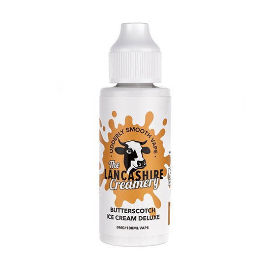 BUY 1 GET 1 FREE | Butterscotch Ice Cream 100ml Shortfill E - Liquid by The Lancashire CreameryVAPE INDIA - Vape India
