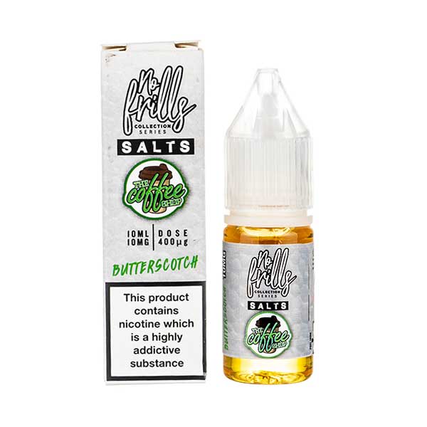 BUY 1 GET 1 FREE | Butterscotch Nic Salt E - Liquid by No Frills The Coffee ShopVAPE INDIA - Vape India