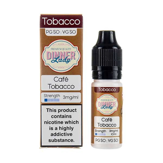 BUY 1 GET 1 FREE | Cafe Tobacco 50/50 E - Liquid by Dinner LadyVAPE INDIA - Vape India