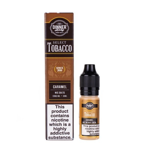 BUY 1 GET 1 FREE | Caramel Nic Salt E - Liquid by Dinner Lady Select TobaccoVAPE INDIA - Vape India