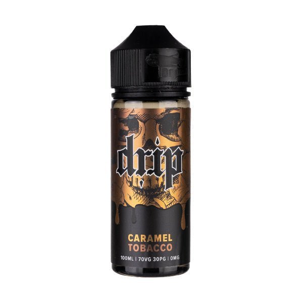 BUY 1 GET 1 FREE | Caramel Tobacco 100ml Shortfill E - Liquid by DripVAPE INDIA - Vape India