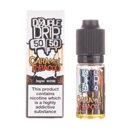 BUY 1 GET 1 FREE | Caramel Tobacco 50 - 50 E - Liquid by Double DripVAPE INDIA - Vape India