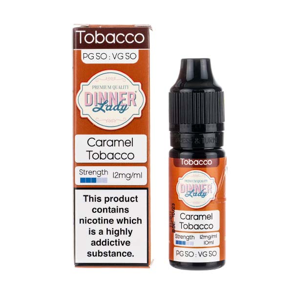 BUY 1 GET 1 FREE | Caramel Tobacco 50/50 E - Liquid by Dinner LadyVAPE INDIA - Vape India