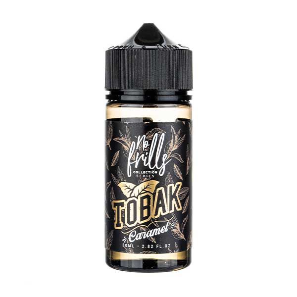 BUY 1 GET 1 FREE | Caramel Tobacco 80ml Shortfill E - Liquid by No Frills TobakVAPE INDIA - Vape India