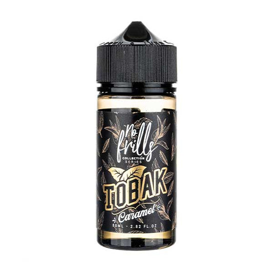 BUY 1 GET 1 FREE | Caramel Tobacco 80ml Shortfill E - Liquid by No Frills TobakVAPE INDIA - Vape India