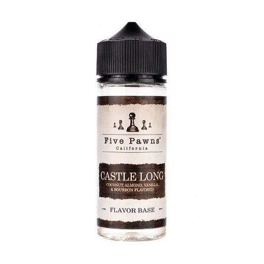 BUY 1 GET 1 FREE | Castle Long 100ml Shortfill (50/50) E - Liquid by Five PawnsVAPE INDIA - Vape India