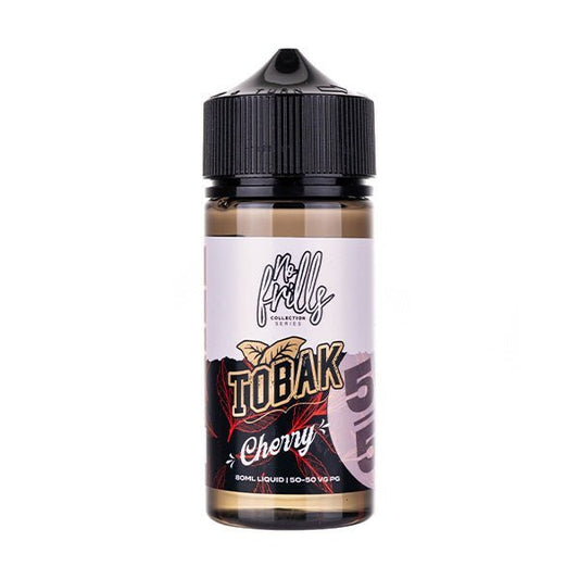 BUY 1 GET 1 FREE | Cherry 80ml (50/50) Shortfill by No Frills TobakVAPE INDIA - Vape India