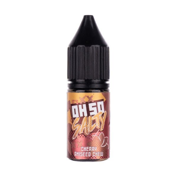 BUY 1 GET 1 FREE | Cherry Aniseed Chew Nic Salt E - Liquid by Oh So SaltyVAPE INDIA - Vape India