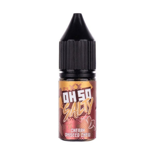 BUY 1 GET 1 FREE | Cherry Aniseed Chew Nic Salt E - Liquid by Oh So SaltyVAPE INDIA - Vape India