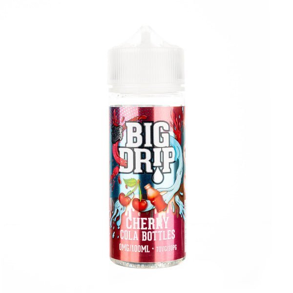 BUY 1 GET 1 FREE | Cherry Cola Bottles 100ml Shortfill E - Liquid by Big DripVAPE INDIA - Vape India