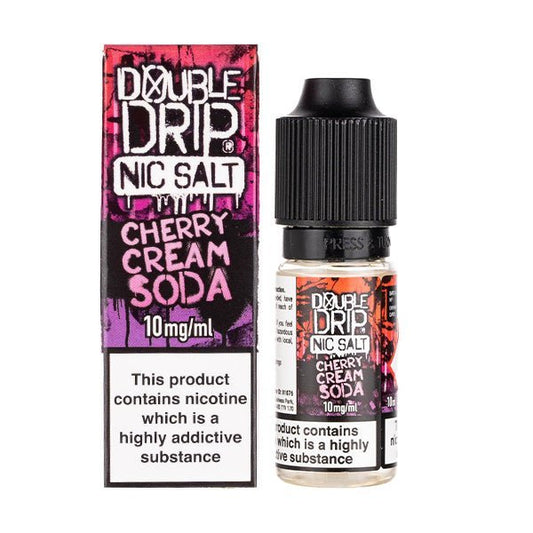 BUY 1 GET 1 FREE | Cherry Cream Soda Nic Salt E - Liquid by Double DripVAPE INDIA - Vape India