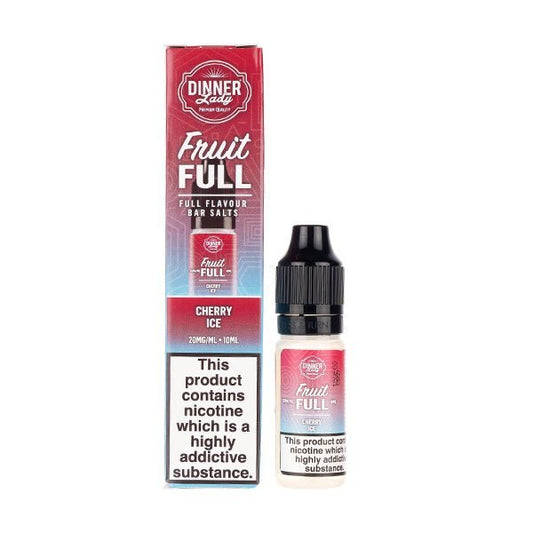 BUY 1 GET 1 FREE | Cherry Ice Nic Salt E - Liquid by Dinner Lady Fruit Full Bar SaltsVAPE INDIA - Vape India