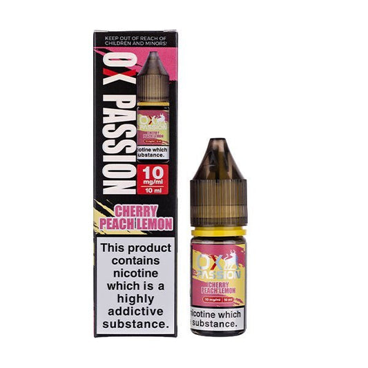 BUY 1 GET 1 FREE | Cherry Peach Lemonade Nic Salt E - Liquid by Oxva Ox PassionVAPE INDIA - Vape India