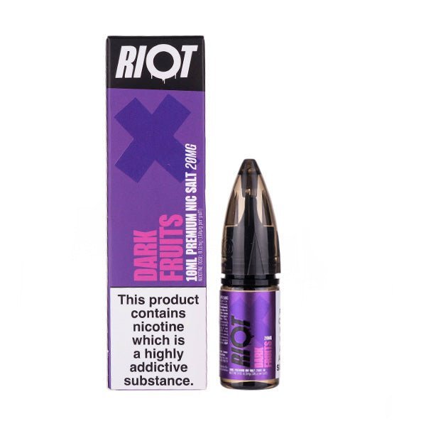 BUY 1 GET 1 FREE | Dark Fruits Nic Salt E - Liquid by Riot Squad XVAPE INDIA - Vape India