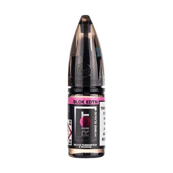 BUY 1 GET 1 FREE | Deluxe Passionfruit Rhubarb Hybrid Salt E - Liquid by Riot SquadVAPE INDIA - Vape India