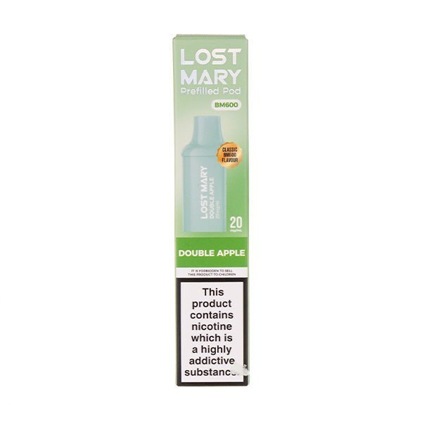 BUY 1 GET 1 FREE | Double Apple BM600 Prefilled Pods by Lost MaryVAPE INDIA - Vape India