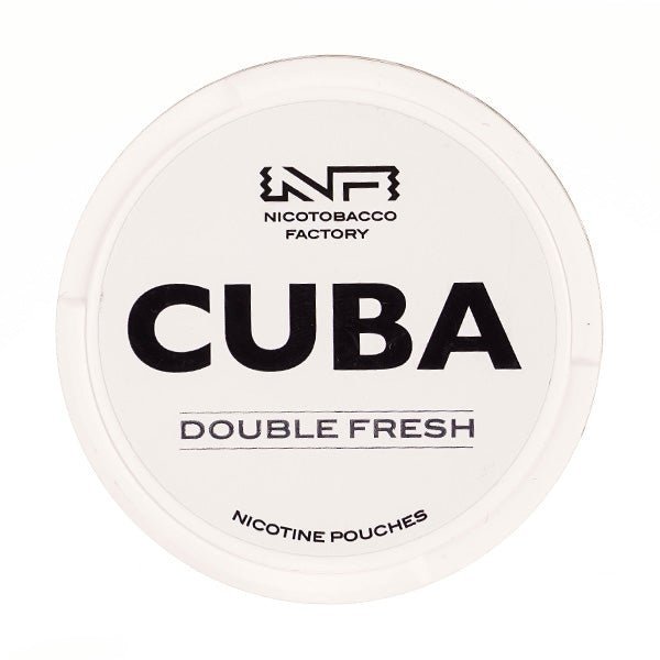 BUY 1 GET 1 FREE | Double Fresh Nicotine Pouches by Cuba WhiteVAPE INDIA - Vape India