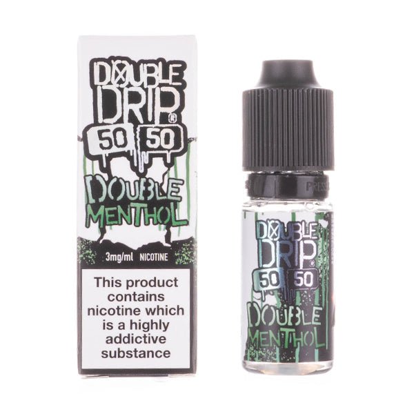 BUY 1 GET 1 FREE | Double Menthol 50 - 50 E - Liquid by Double DripVAPE INDIA - Vape India