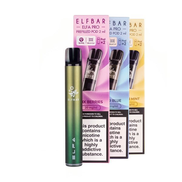 BUY 1 GET 1 FREE | Elf Bar ELFA Pro Pod Kit BundleVAPE INDIA - Vape India