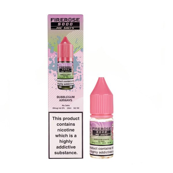 BUY 1 GET 1 FREE | Firerose 5000 Bubblegum Airways Nic Salt E - Liquid by EluxVAPE INDIA - Vape India